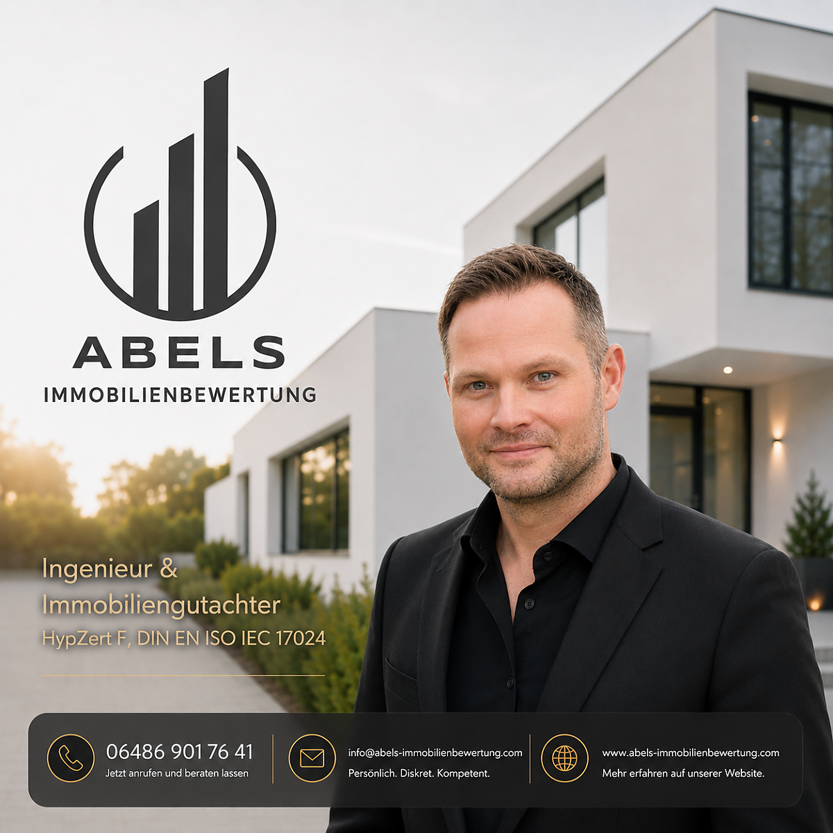 Nicolai S. Abels M.Eng. HypZert F zertifizierter Immobiliengutachter und Sachverständiger für Verkehrswertgutachten und Immobilienbewertung im Rhein-Main-Gebiet DIN EN ISO IEC 17024 zertifizierter Immobiliengutachter HypZert F Nicolai S. Abels M.Eng. für Verkehrswertgutachten und Immobilienbewertung im Rhein-Main-Gebiet und deutschlandweit