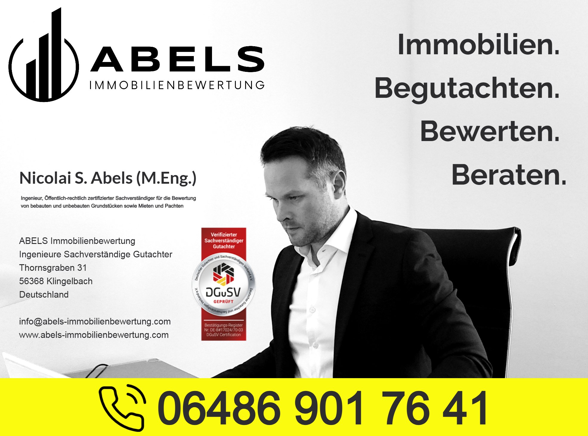 ABELS Immobilienbewertung Immobiliengutachter Verkehrswertgutachten Kurzgutachten Kaufberatung Hauskaufberatung Bauabnahme Diez Limburg Wiesbaden Mainz Frankfurt Offenbach Hanau Dietzenbach Kronberg K�nigstein Taunusstein Kelkheim Niedernhausen Bad Camberg Montabaur Koblenz Lahnstein Nassau Nast�tten Bingen Boppard Ingelheim Hochheim Hofheim Bonn K�ln Berlin Hamburg M�nchen Potsdam Leipzig Dresden N�rnberg Augsburg Regensburg Ulm Stuttgart Garmisch-Partenkirchen Baden-Baden Freiburg Mannheim Karlsruhe Darmstadt Aachen